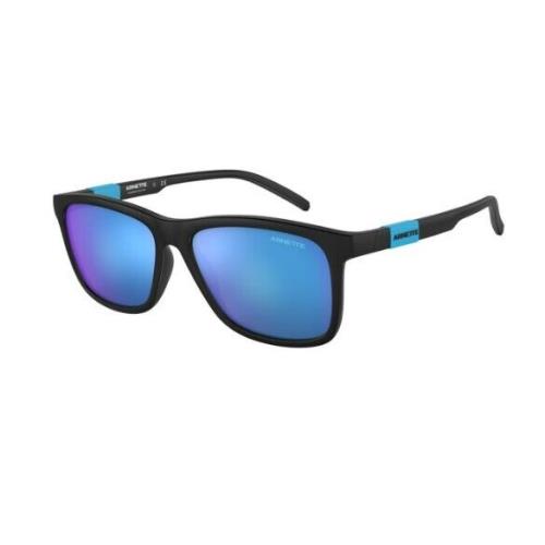 Arnette AN4276 275825 Dude Matte Black Green Mir Lt Blue 56 mm Unisex Sunglasses