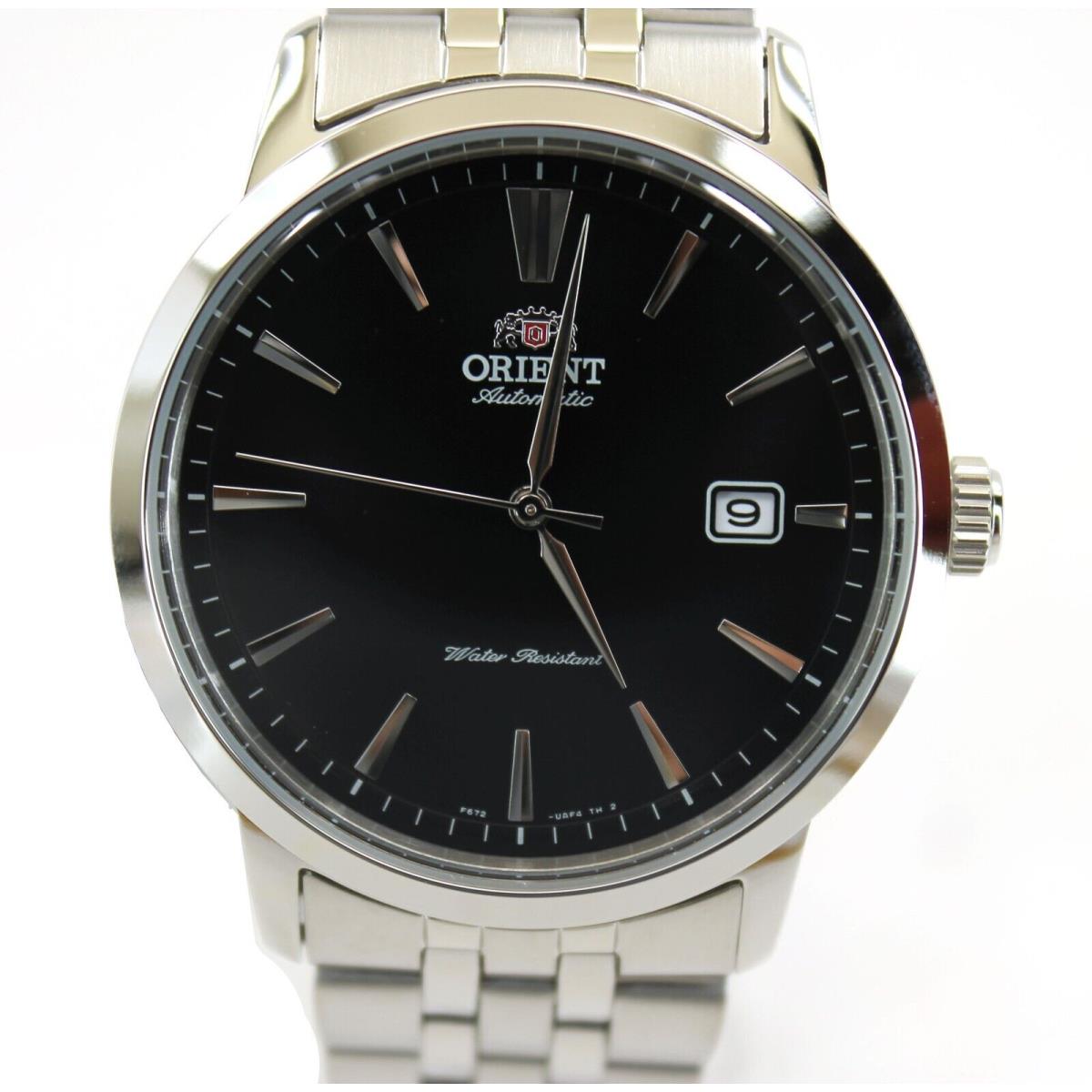 Orient Men`s Symphony 3 Automatic Black Dial Watch - RA-AC0F01B30B