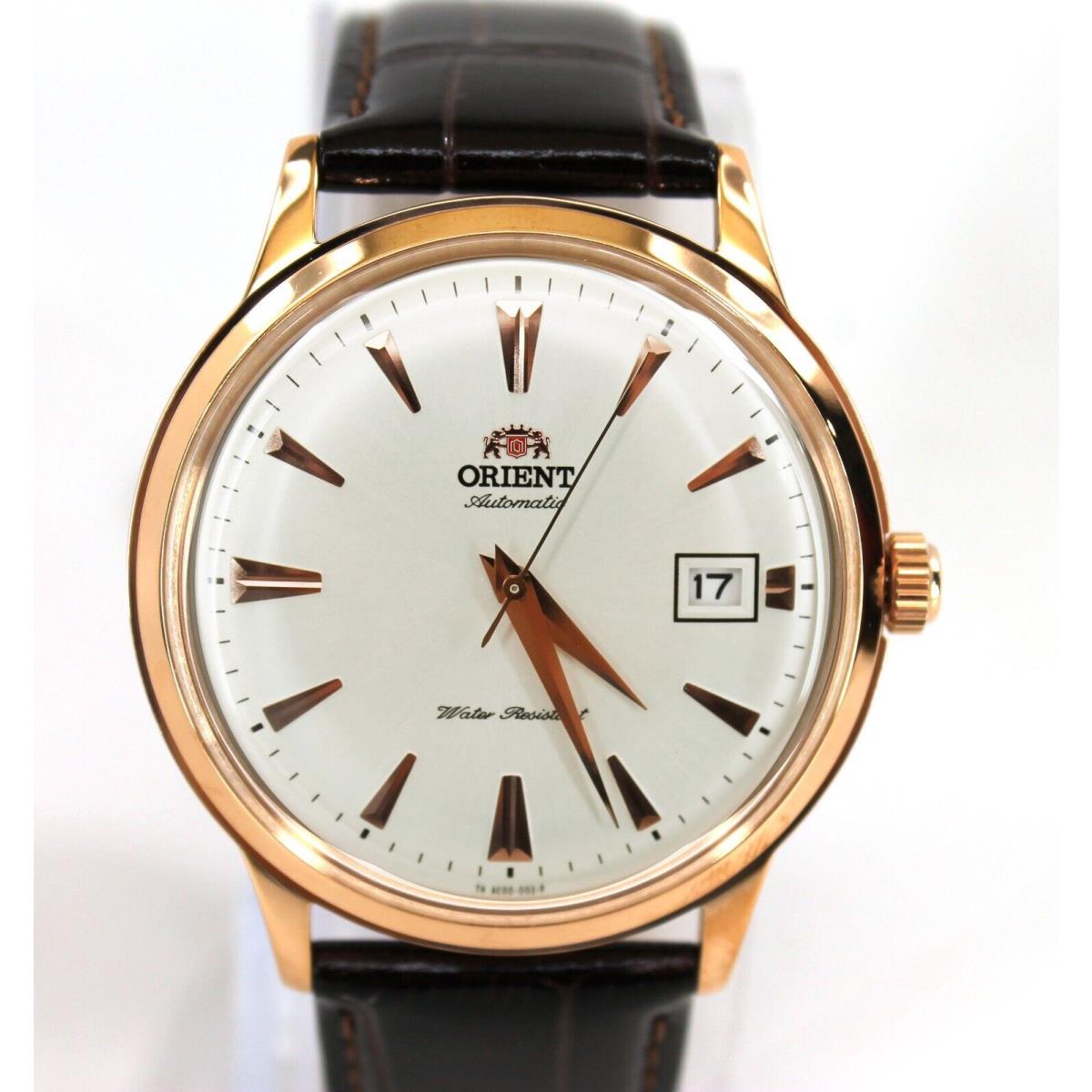 Orient Men`s 2nd Generation Bambino Automatic White Dial Watch - TAC00002W0