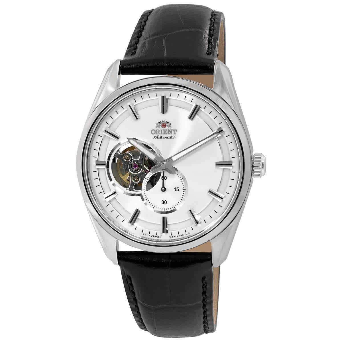 Orient Open Heart Automatic Silver Dial Men`s Watch RA-AR0004S10B