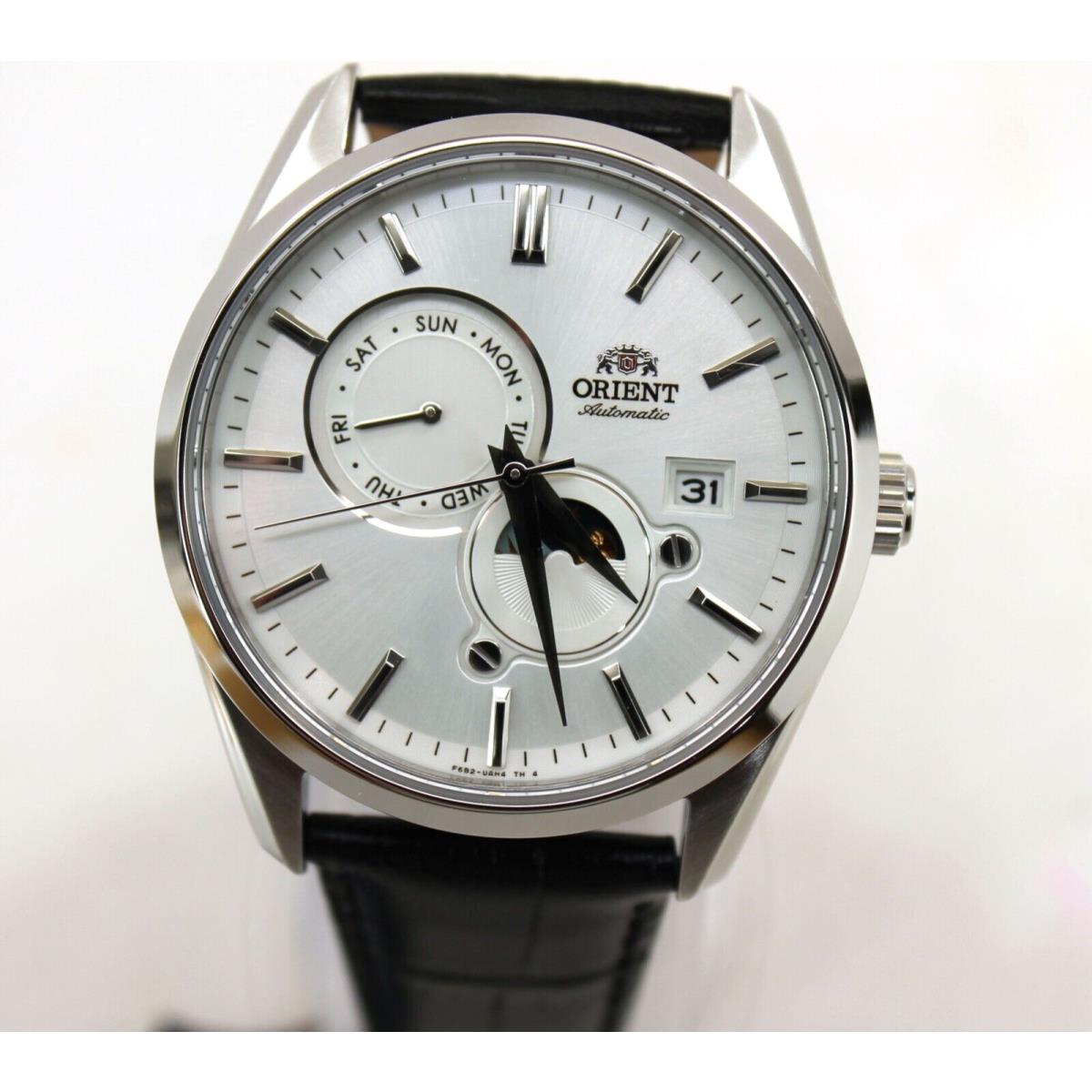 Orient Sun & Moon Sun Moon Automatic White Dial Men`s Watch - RA-AK0310S30B