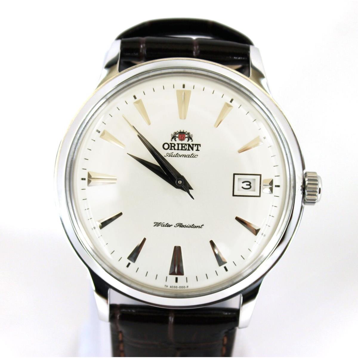 Orient Men`s 2nd Generation Bambino Automatic White Dial Watch - TAC00005W0