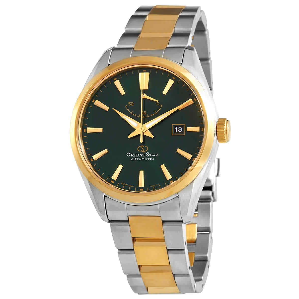 Orient Star Automatic Green Dial Men`s Watch RE-AU0405E00B