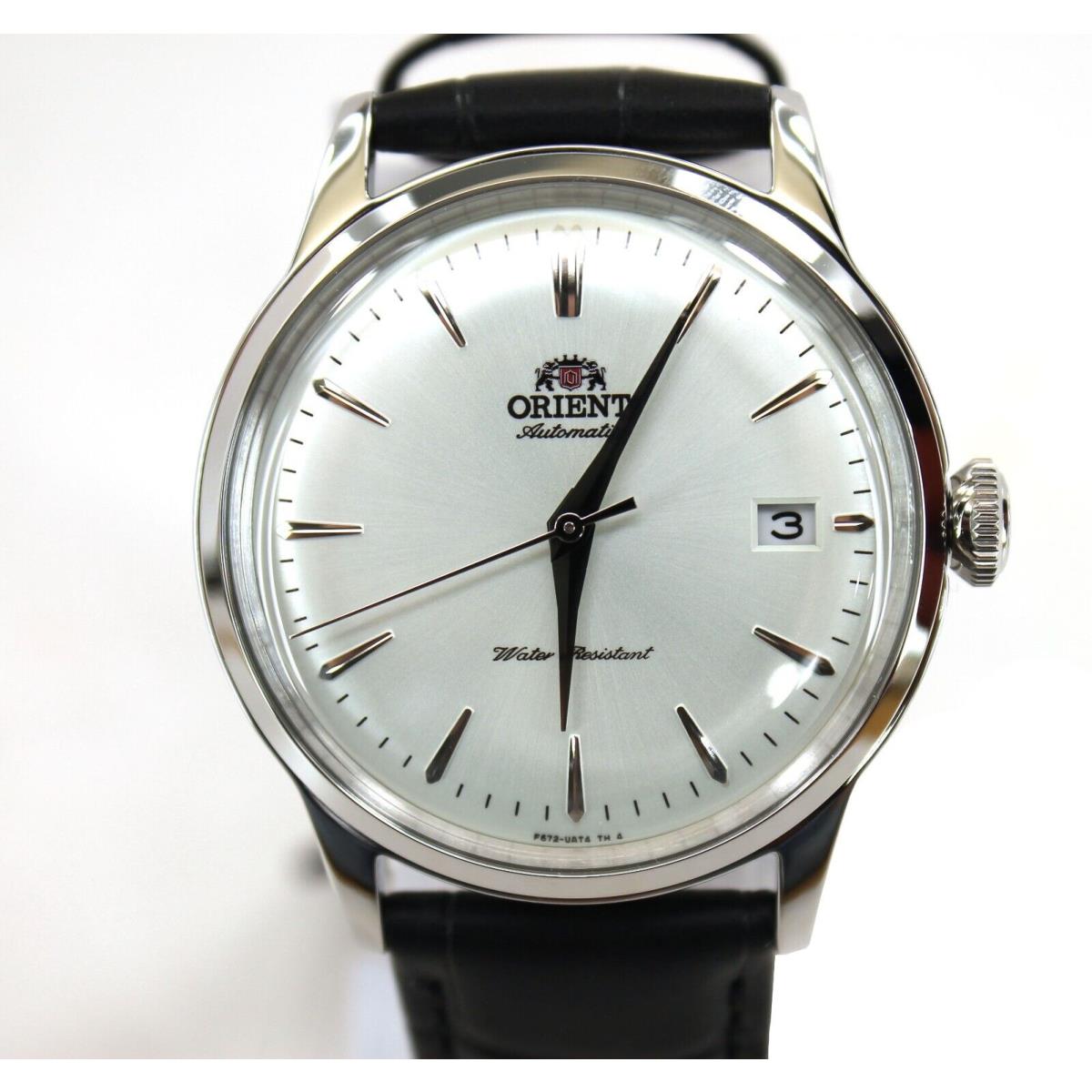 Orient Bambino Men`s Version 2 Silver Dial Automatic Watch - RA-AC0M03S30B