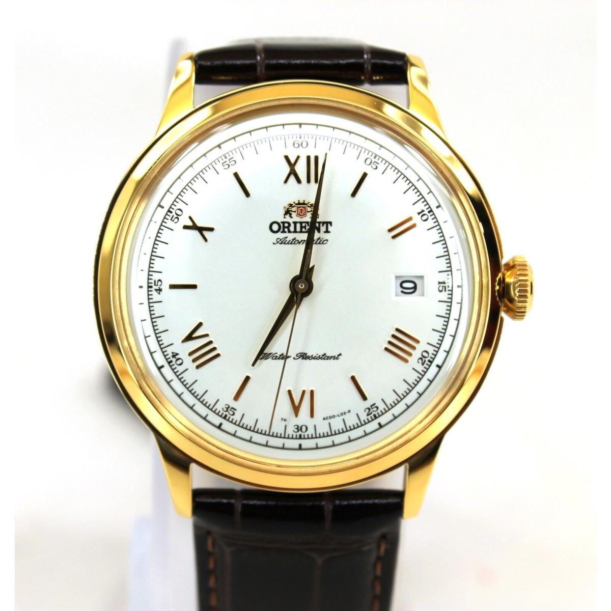 Orient Men`s 2nd Generation Bambino Automatic White Dial Watch - TAC00007W0