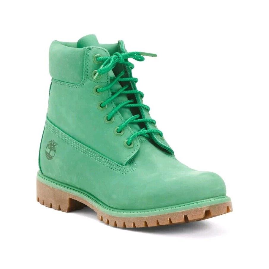 Timberland 50th Anniversary Edition 6-Inch Waterproof Green Boot Men`s Size 10