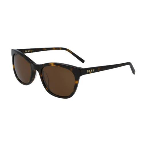 Dkny DK502SG Women`s Rx`able Dark Tortoise Semi Cateye Sunglasses 53-19-135