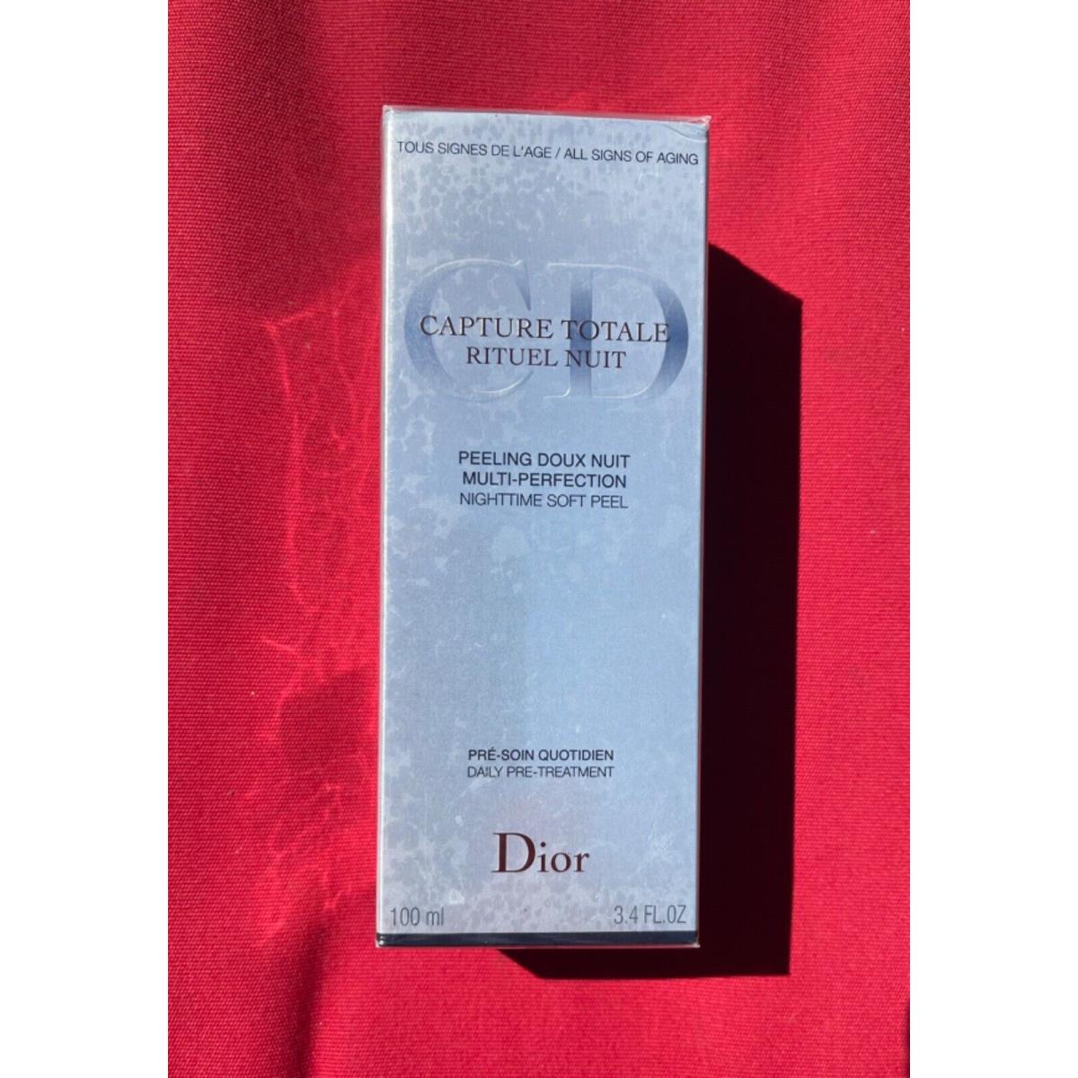 Christian Dior Totale Rituel Nuit Multi- Perfection Nighttime Soft Peel