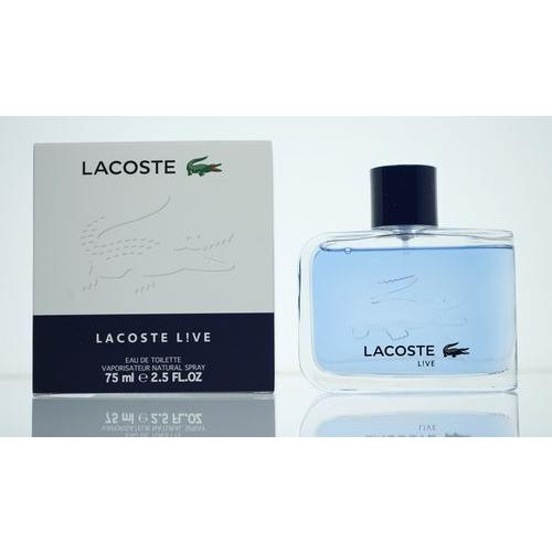 Lacoste Live For Men Eau de Toilette Spray 2.5 oz