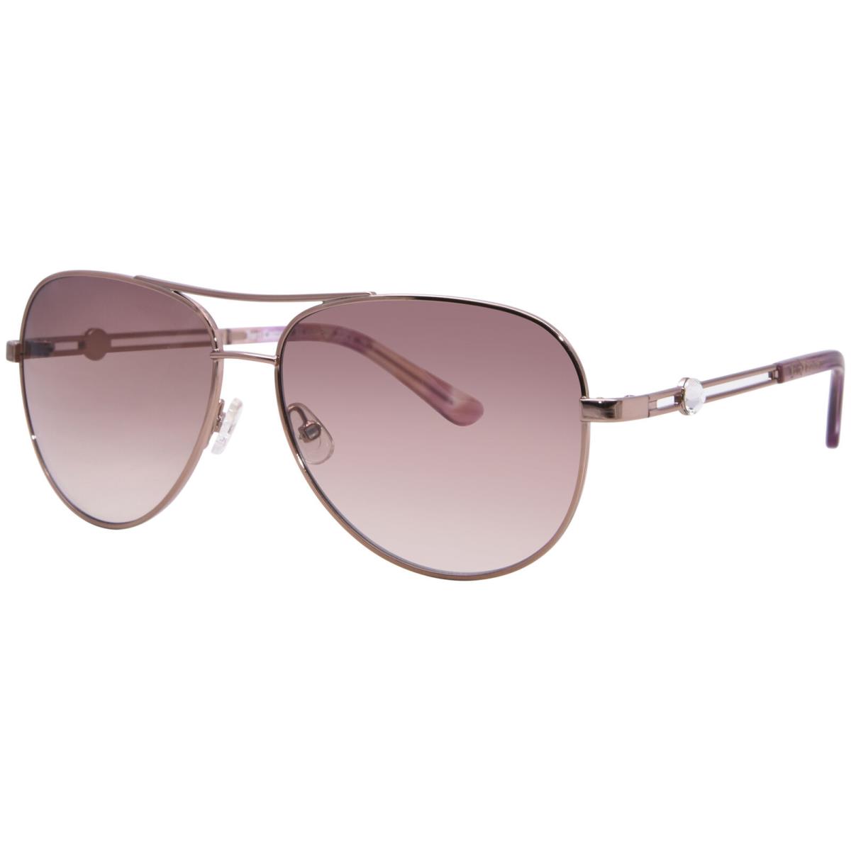 Juicy Couture JU-616/G/S AU2HA Sunglasses Women`s Rose Gold/brown Gradient 57mm