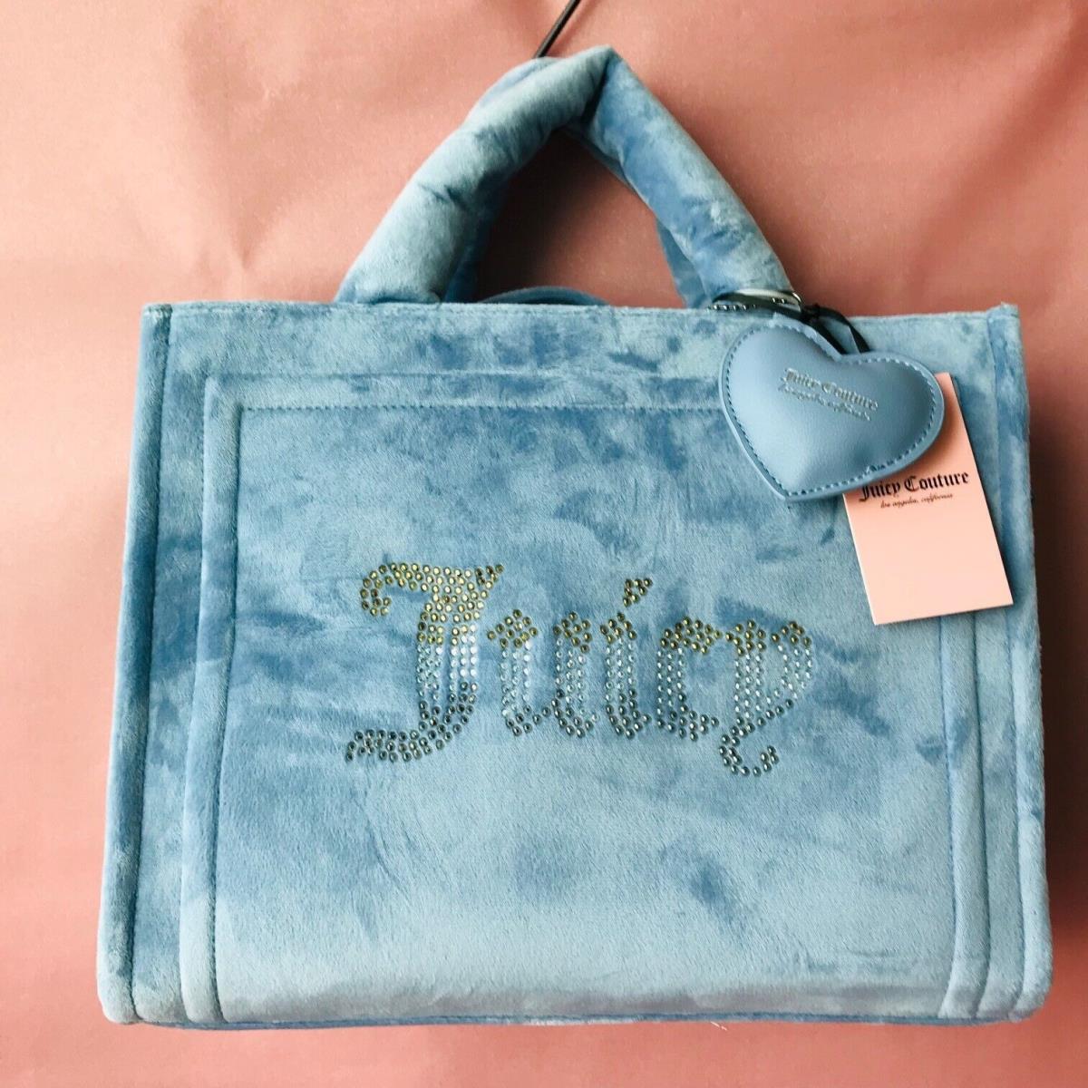 Juicy Couture Slate Blue Big Spender Large Tote