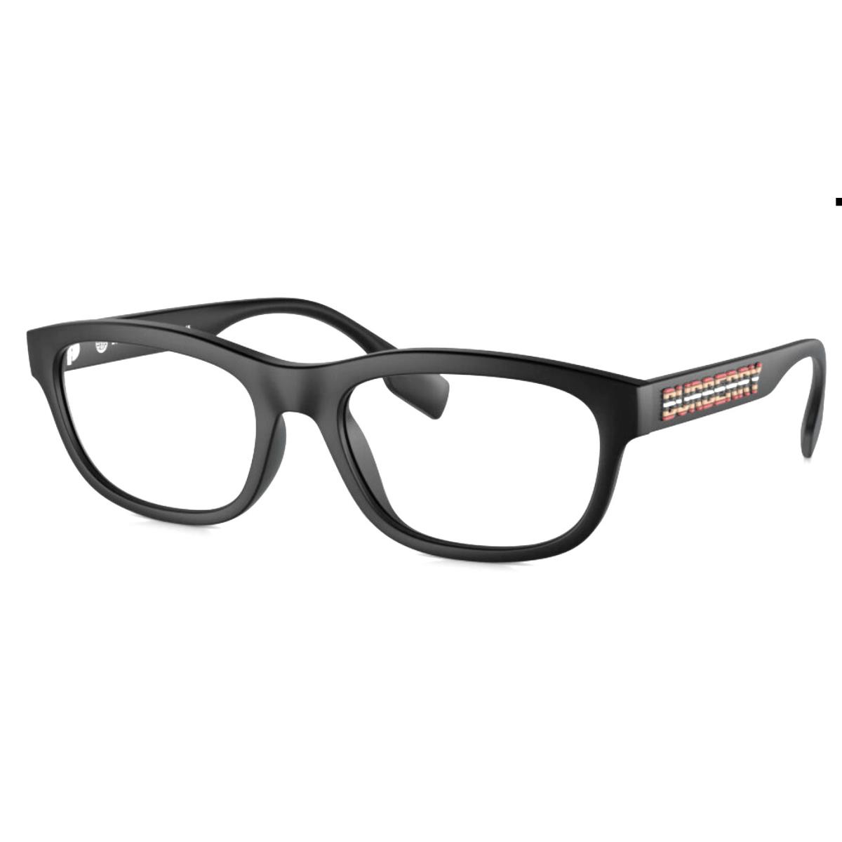 Rx-able Burberry Eyeglasses B 2385-U 3464 54-19 145 Matte Black Frames - Frame: Matte Black