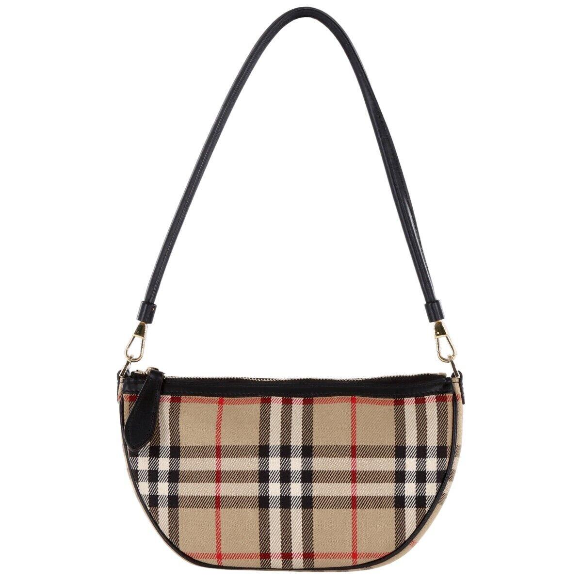 Burberry Olympia Vintage Check Pouch Shoulder Bag FPP006779