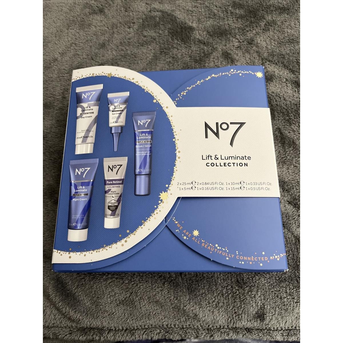 No7 Lift Luminate Collection Triple Action Day Night Eye Retinol PM Serum