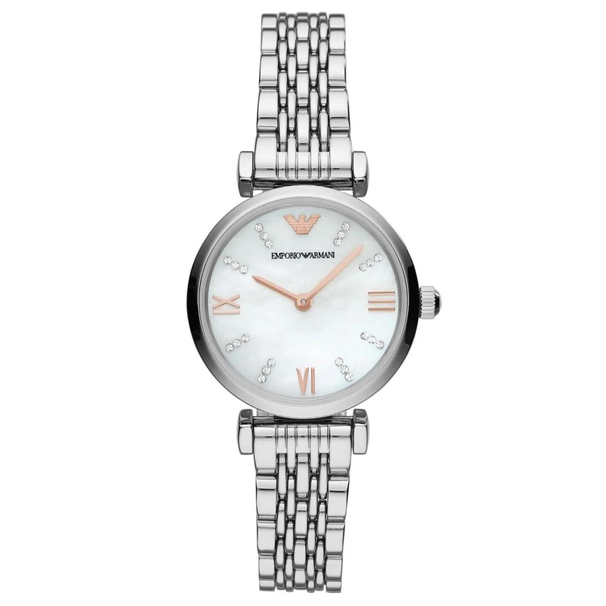 Emporio Armani Women`s Two-hand Stainless Steel Bracelet Watch Model: AR11204