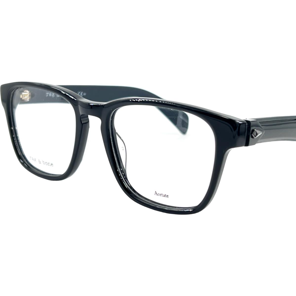 Rag Bone RNB7032/G Men`s Plastic Eyeglass Frame 0807 Black 54-20