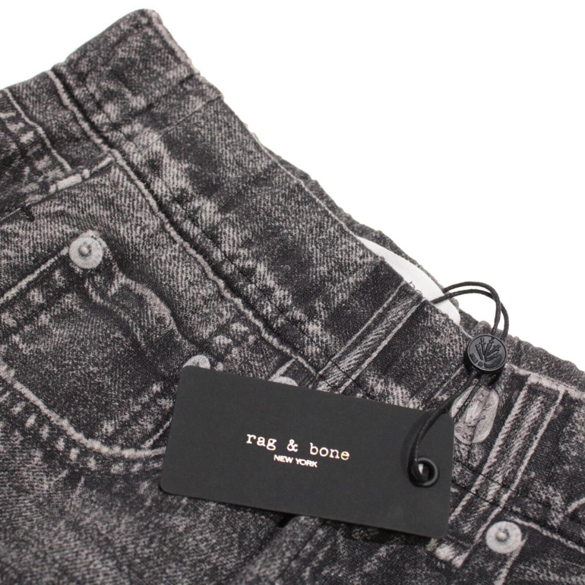 Rag Bone Jeans / Joggers Size Xxs US In Solid Dark Gray Cotton