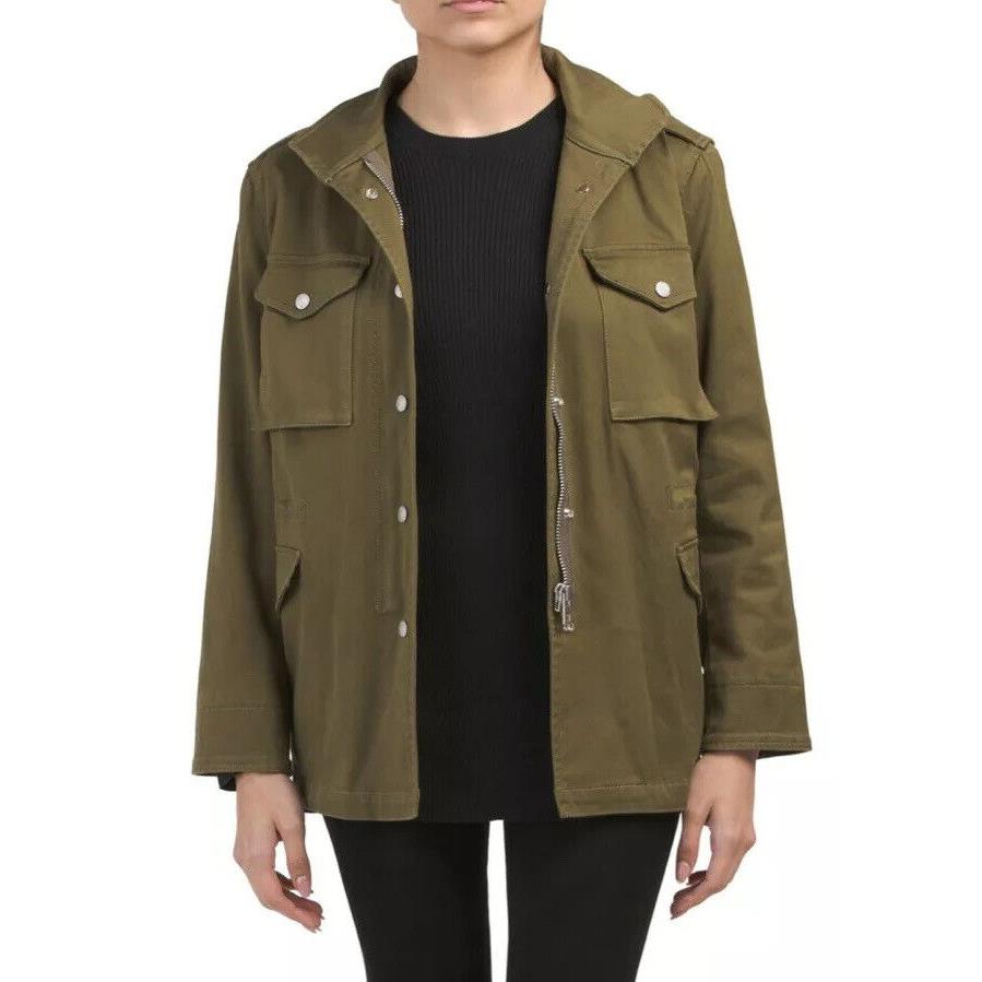 Rag Bone M8 Womens Jacket Xxs Army Military Green Utility Coat