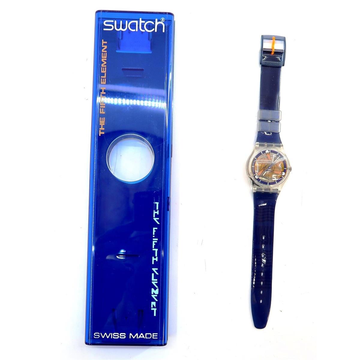 Swatch Watch The Fifth Element GK260 Old Stock Movie Special Edition 1997