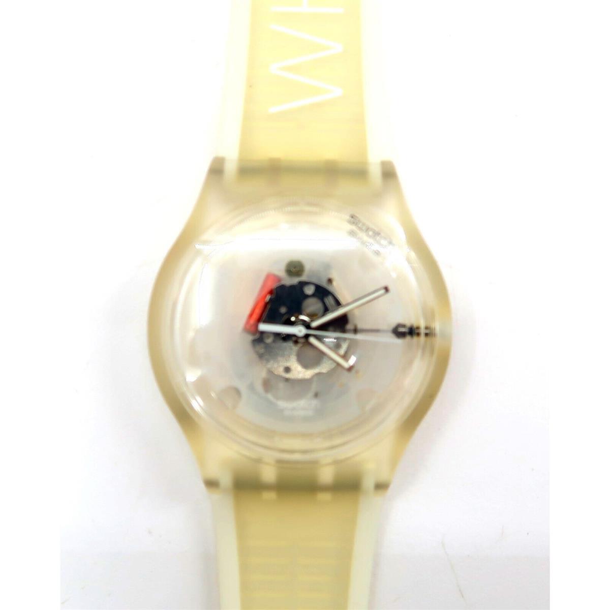 Swatch Watch Ice Area SUJK106 Jelly in Jelly with Case and Papers 2006