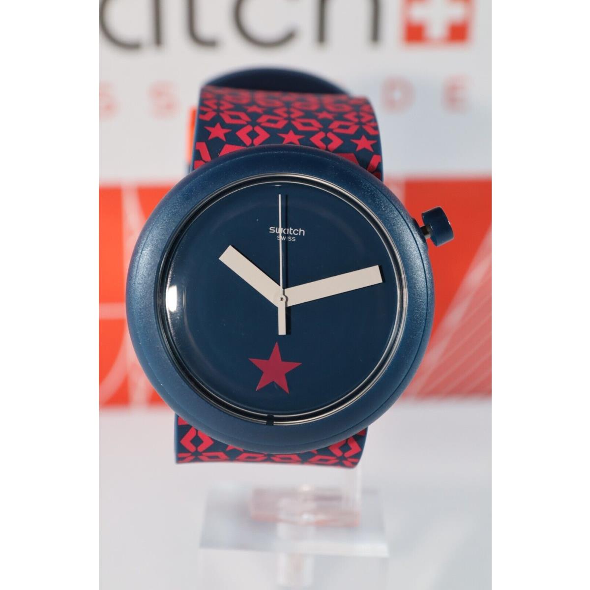 Swiss Limited Swatch Lillapop PNN100 Regular Imports Blue 45MM