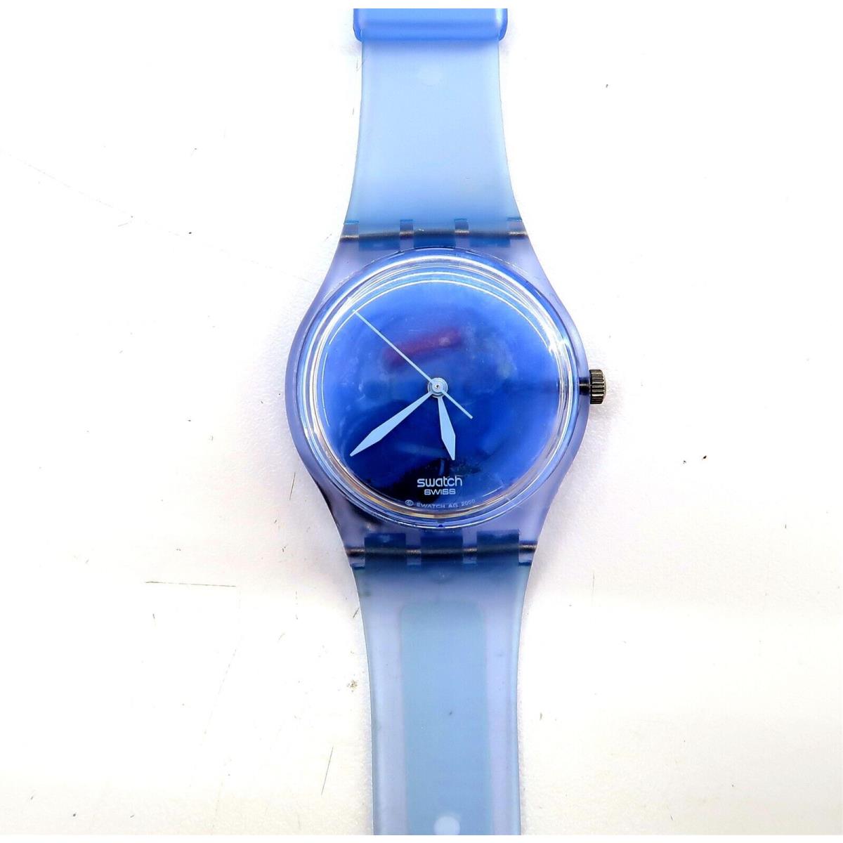 Swatch Watch LA Banane Bleue GN192P 2000 with Case and Papers Luxury Edition