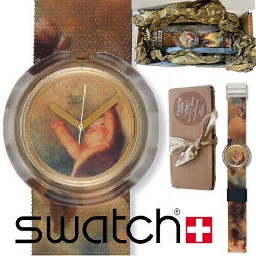 Mint Swatch Pop Vivienne Westwood Ltd. Ed. Macys Passport `92 Putti Watch PWK168