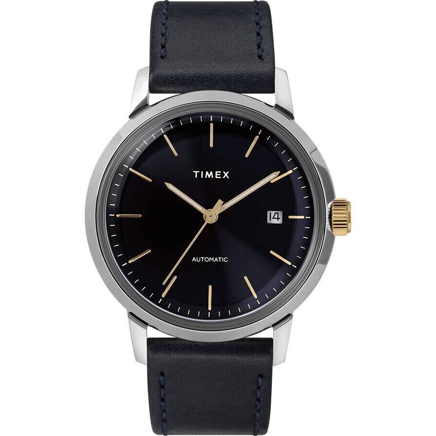 Timex Marlin Automatic Leather Mens Watch TW2T23100