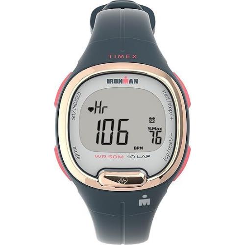 Timex Ironman Heartfit Transit+ Resin Activity and Heart Rate Ladies Watch