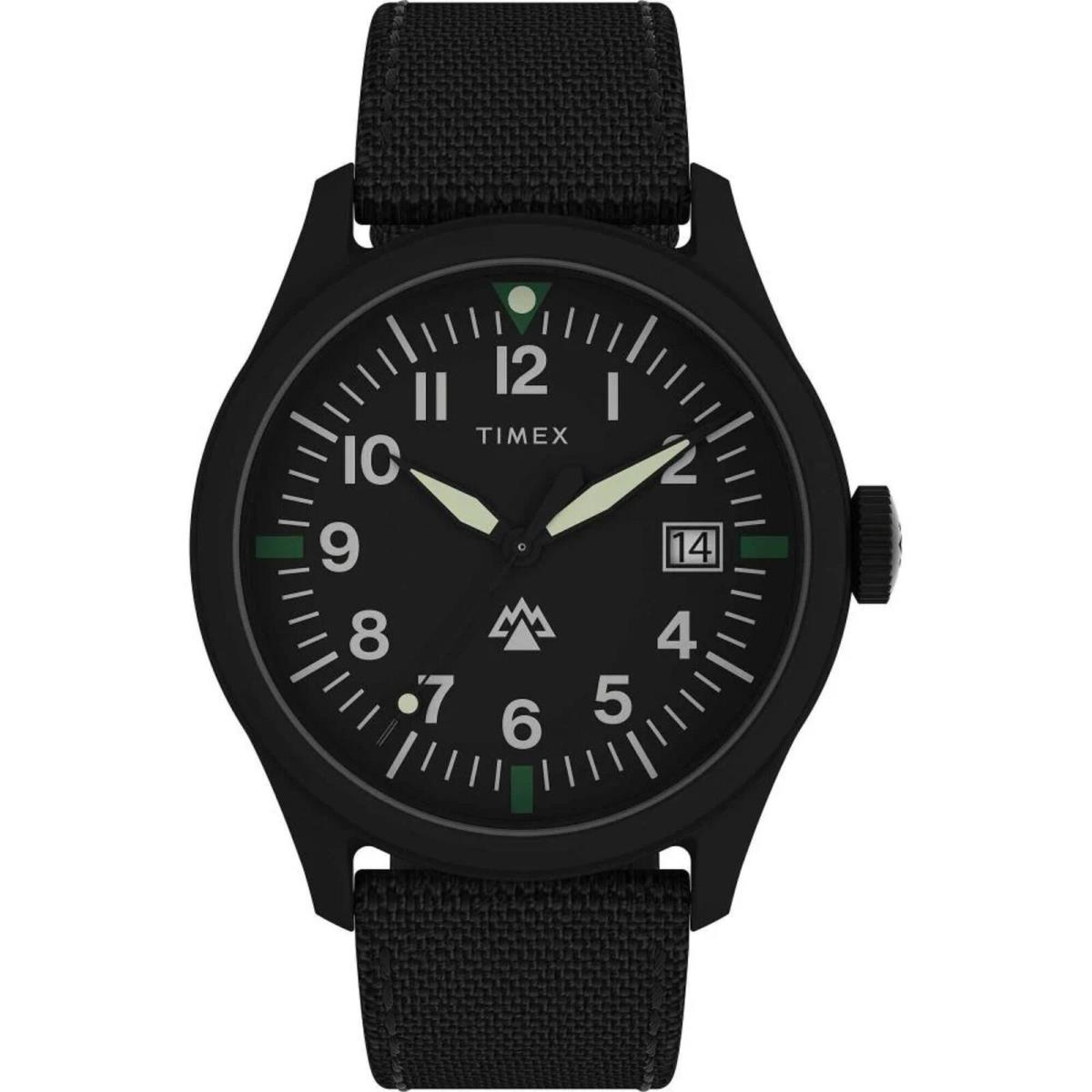 Timex Men`s Watch Expedition North Quartz Black Dial Fabric Strap TW2W23400JR