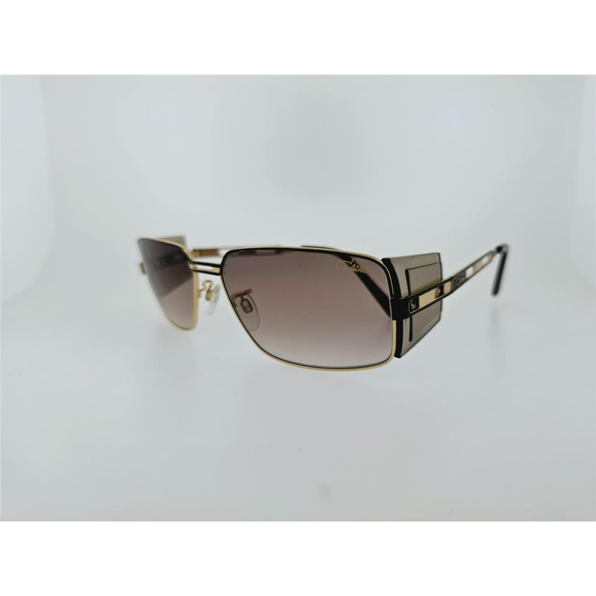 Cazal Sunglasses 9097 003 58MM Gold Frame with Brown Gradient Lenses