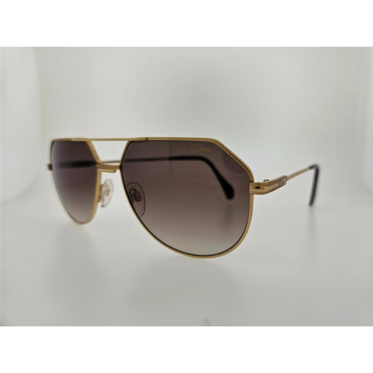 Cazal Sunglasses 724/3 001 61MM Gold Frame with Brown Gradient Lenses