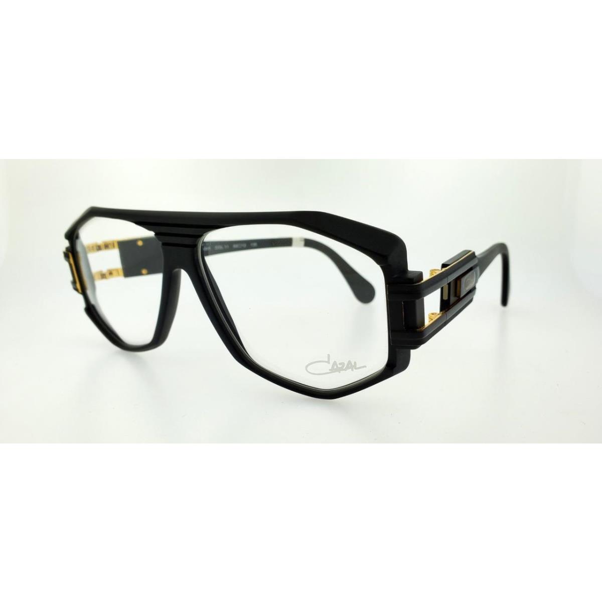 Cazal Prescription 163/301 011 59MM Matte Black Frame with Clear Lenses