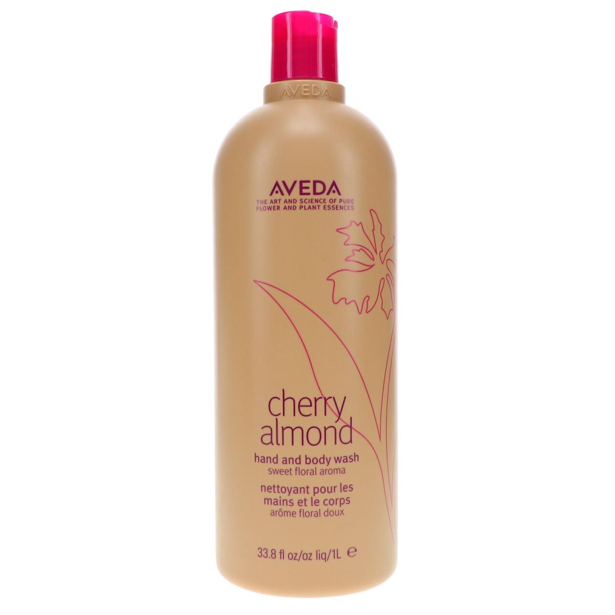 Aveda Cherry Almond Hand Body Wash 33.8 oz