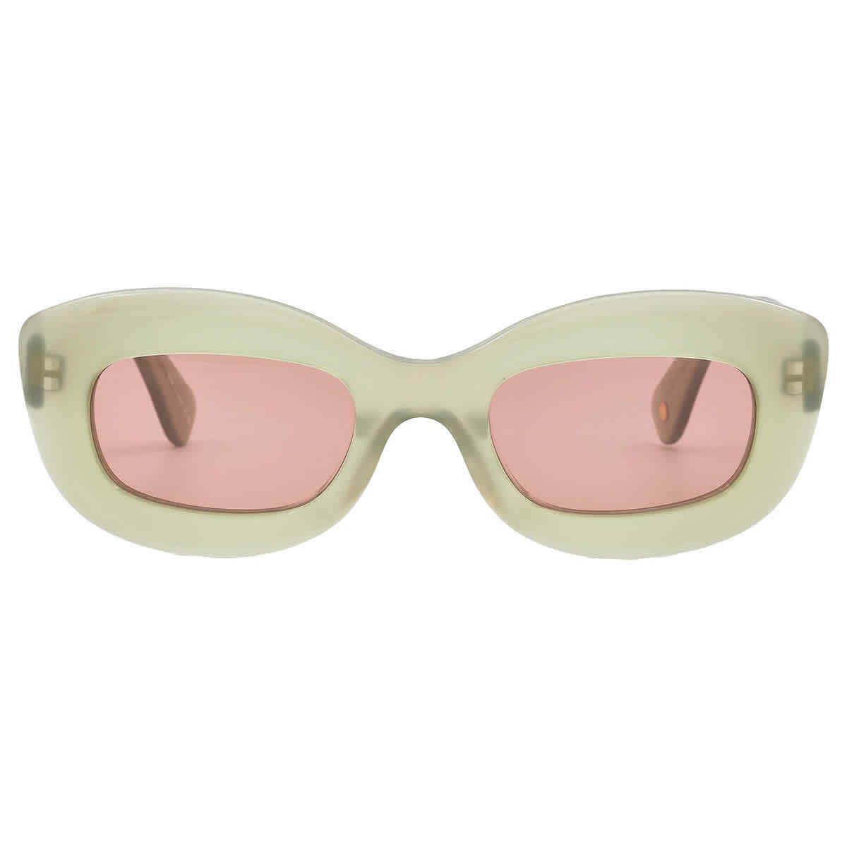 Garrett Leight Dolores Bordeaux Cat Eye Ladies Sunglasses 2139 SG L/bor 48