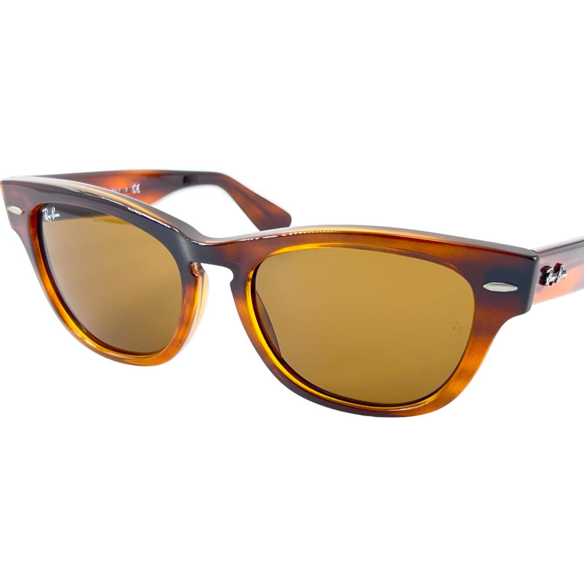 Ray-ban RB4169 Laramie Women`s Plastic Sunglass 820 Havana 53-18 Italy W/case - 0807WJ Black, Frame: Brown, Lens: Brown