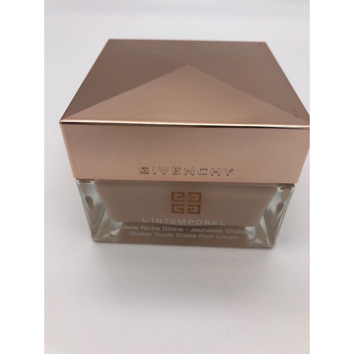 Givenchy L`intemporel Global Youth Divine Rich Cream 1.7oz - NO Box