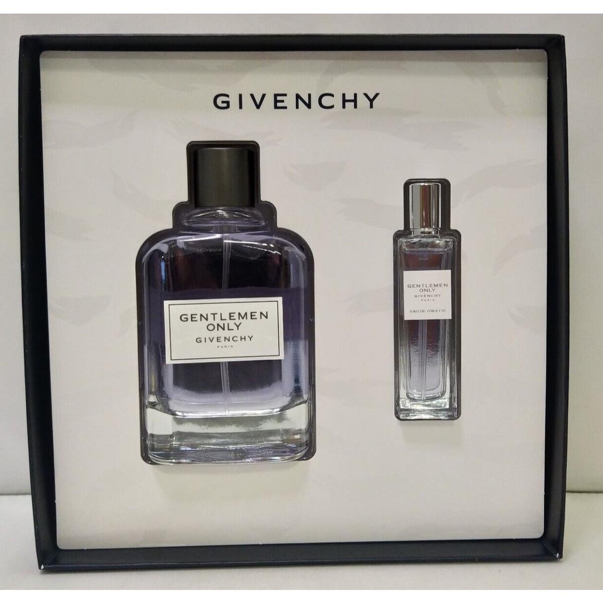 Givenchy Gentlemen Only 2 Pces Set 3.3/3.4 oz Edt+0.50 Edt Men