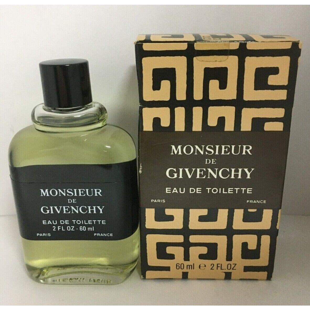 Monsieur De Givenchy Eau De Toilette Splash 2.0 Oz Vintage