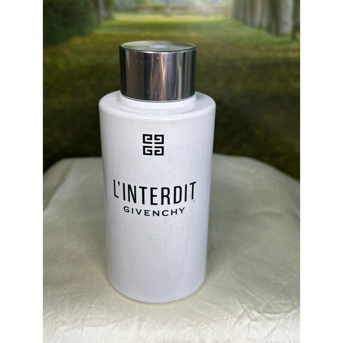 L`interdit Givenchy 200ML Bath Shower Oil