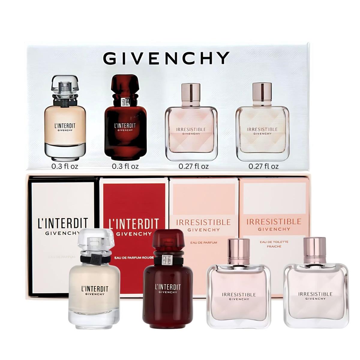 Givenchy Perfume For Women Variety Gift Set Mini Splashes