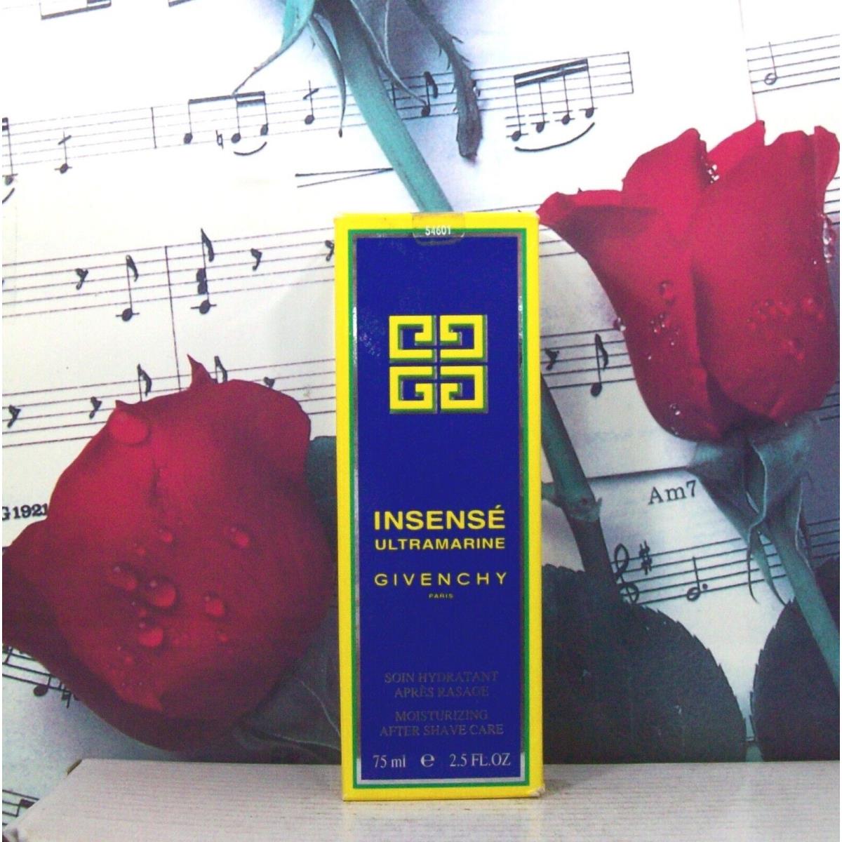 Givenchy Insense Ultramarine Moisturizing After Shave Care 2.5 Fl. OZ