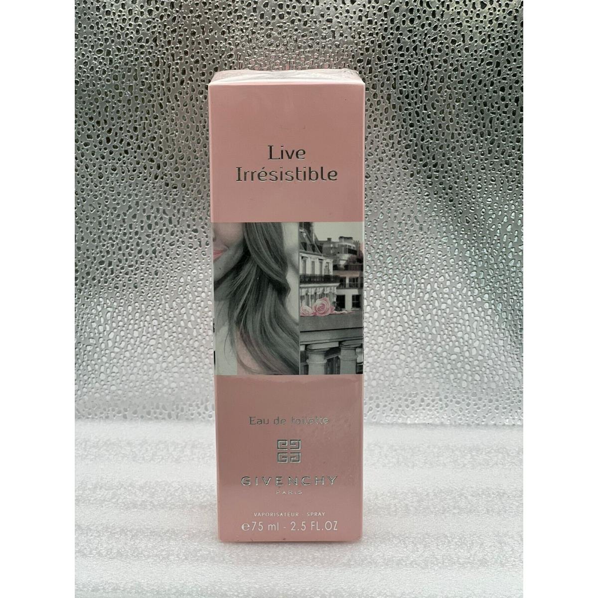 Live Irresistible by Givenchy Edt 2.5 FL OZ / 75 ML Natural Spray