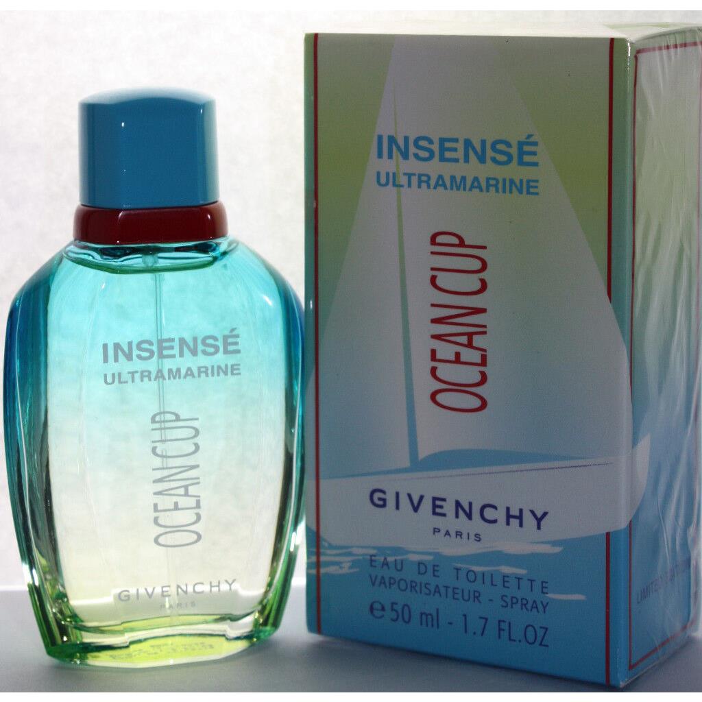 Givenchy Insense Ultramarine Ocean Cup 1.7/1.6 OZ Edt Spray For Men