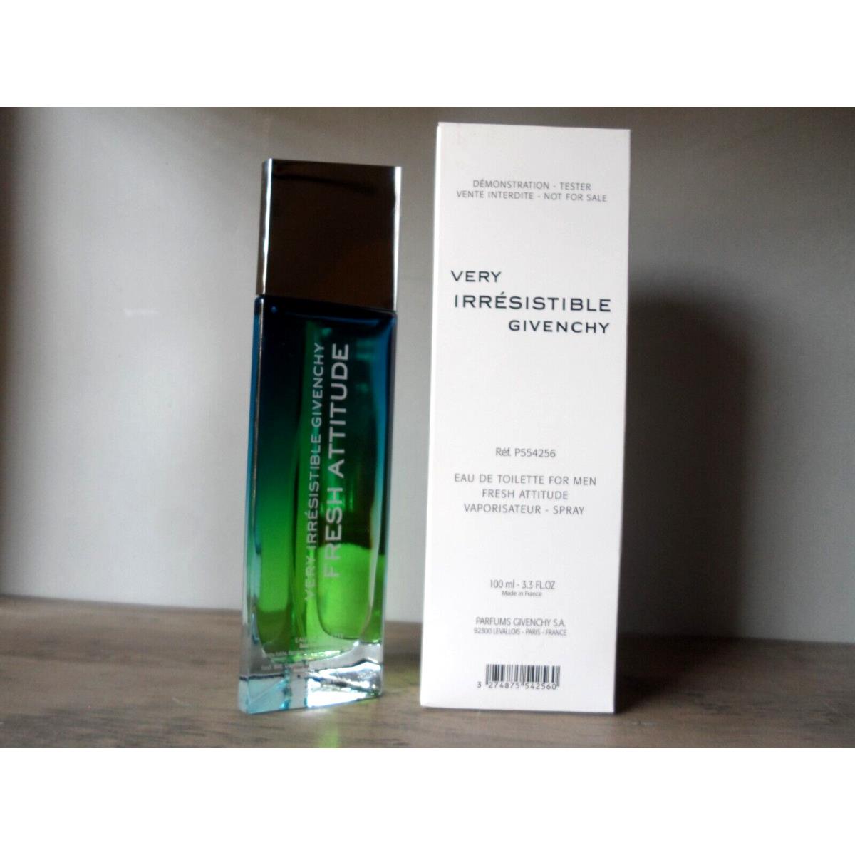 Very Irresistible Givenchy Fresh Attitude For Men Edt Spray 3.3 oz /100 ml