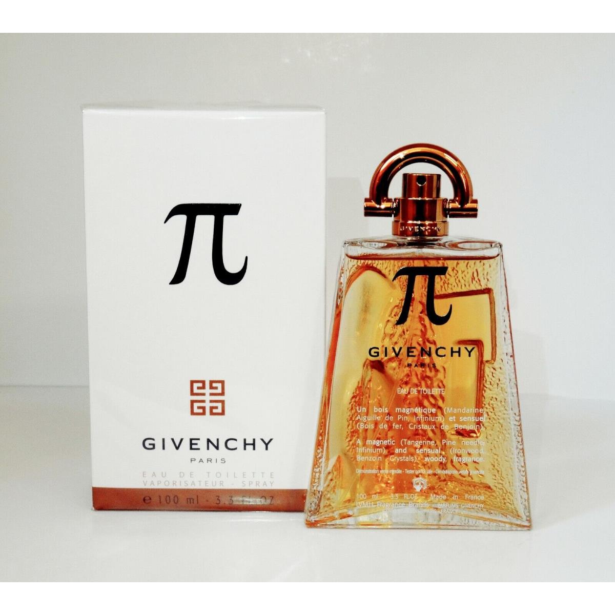 Pi Givenchy 3.4OZ Edt Spray For Men BY Givenchy