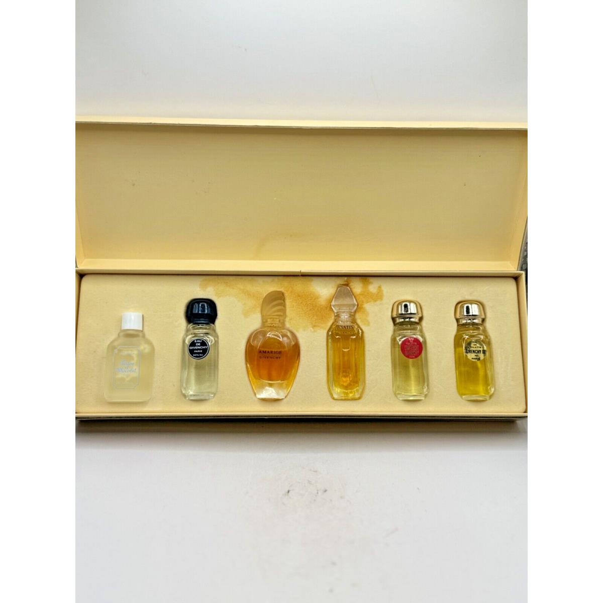 Givenchy Coffret Collection BY Givenchy 3 4ML Edt Mini Splash X6