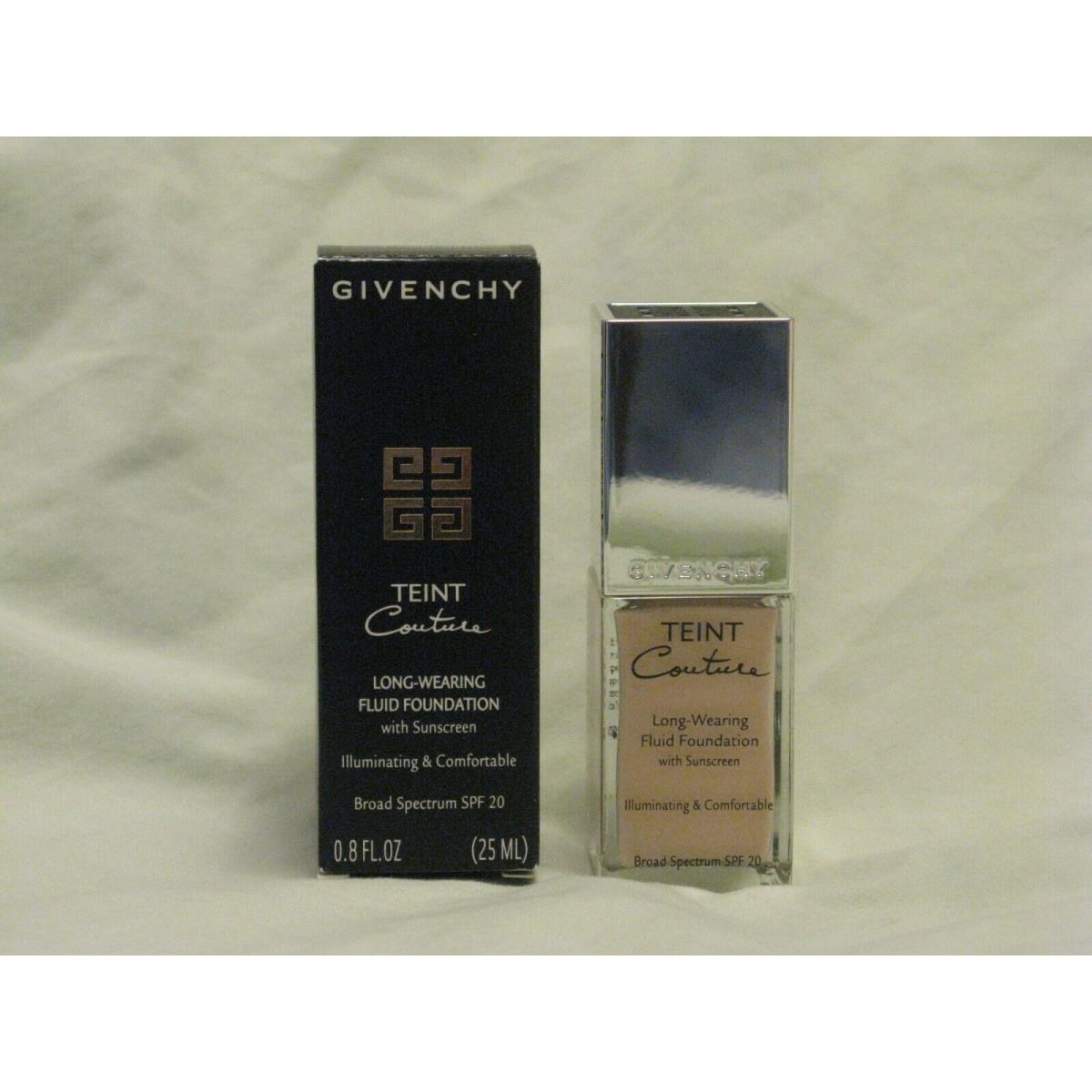 Givenchy Teint Couture Long-wearing Fluid Foundation Spf 20 `elegant Shell`