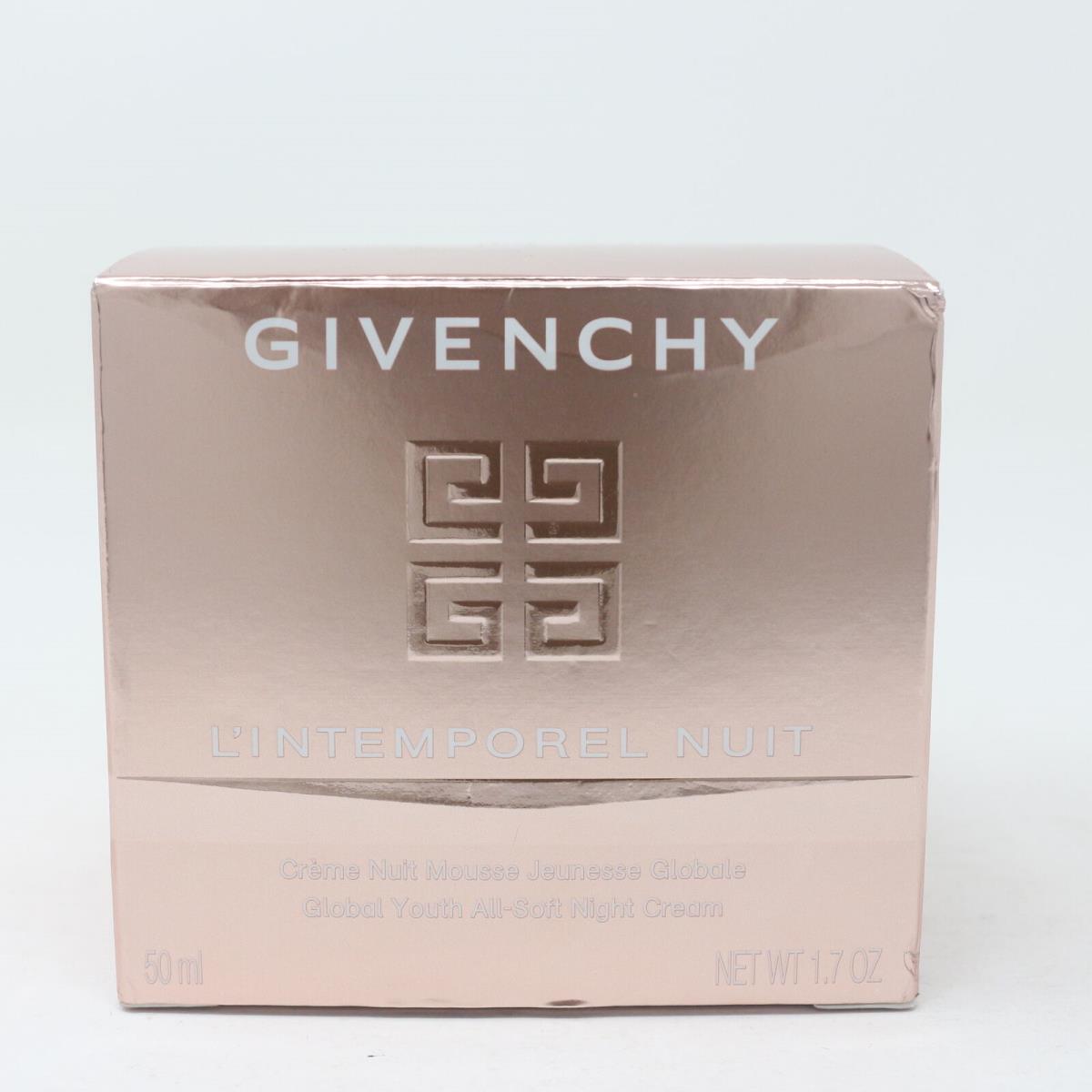 Givenchy L`intemporel Nuit Global Youth All-soft Night Cream 1.7oz