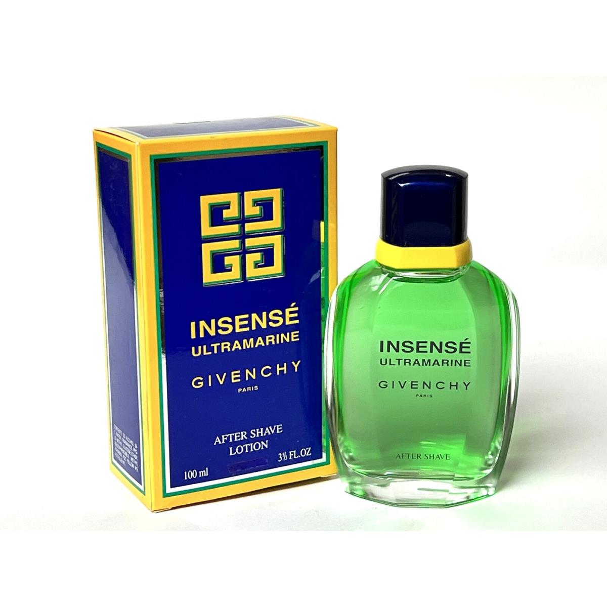 Insense Ultramarine For Men by Givenchy After Shave Splash 3.3 oz Rare